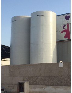Depósito vertical aéreo 1.000 - 50.000 Litros
