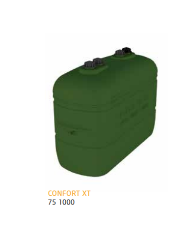 Depósitos para Gasóleo Confort con Cubeto incorporado