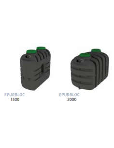 Fosa Séptica con Filtro Biológico Epurbloc 1.500 - 25.000 Litros