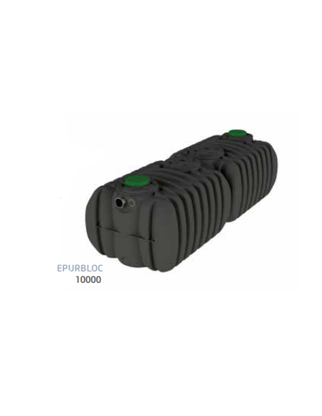 Fosa Séptica con Filtro Biológico Epurbloc 1.500 - 25.000 Litros