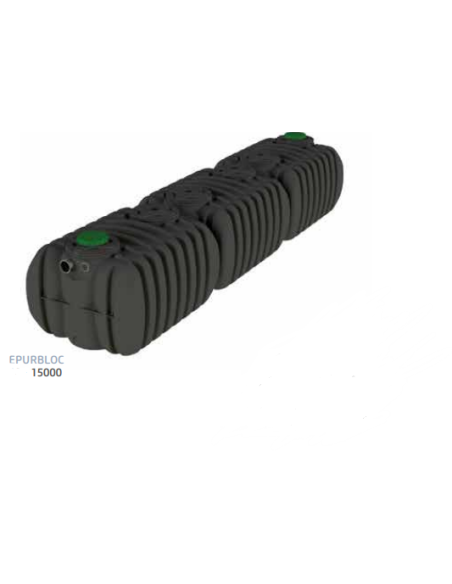 Fosa Séptica con Filtro Biológico Epurbloc 1.500 - 25.000 Litros