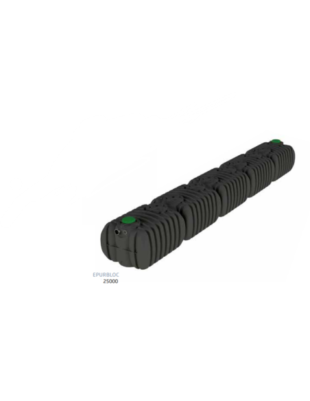 Fosa Séptica con Filtro Biológico Epurbloc 1.500 - 25.000 Litros