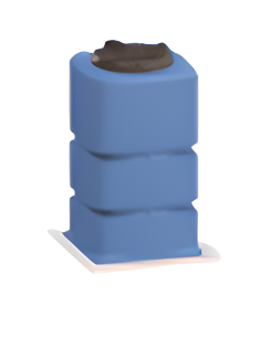 Depósitos Verticales Rectangulares 500 - 1.500 Litros