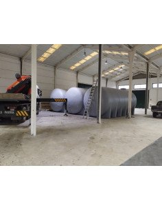 Depósito de Fibra de Vidrio 50.000 Litros – Segunda Mano en Perfecto Estado