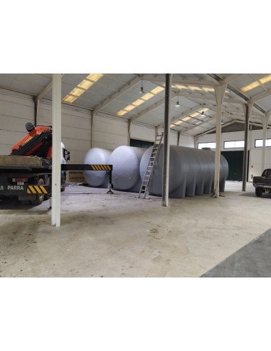 Depósito de Fibra de Vidrio 50.000 Litros – Segunda Mano en Perfecto Estado