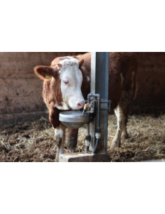 Bebedero para vacas Suevia Modelo 1200 con soporte 2