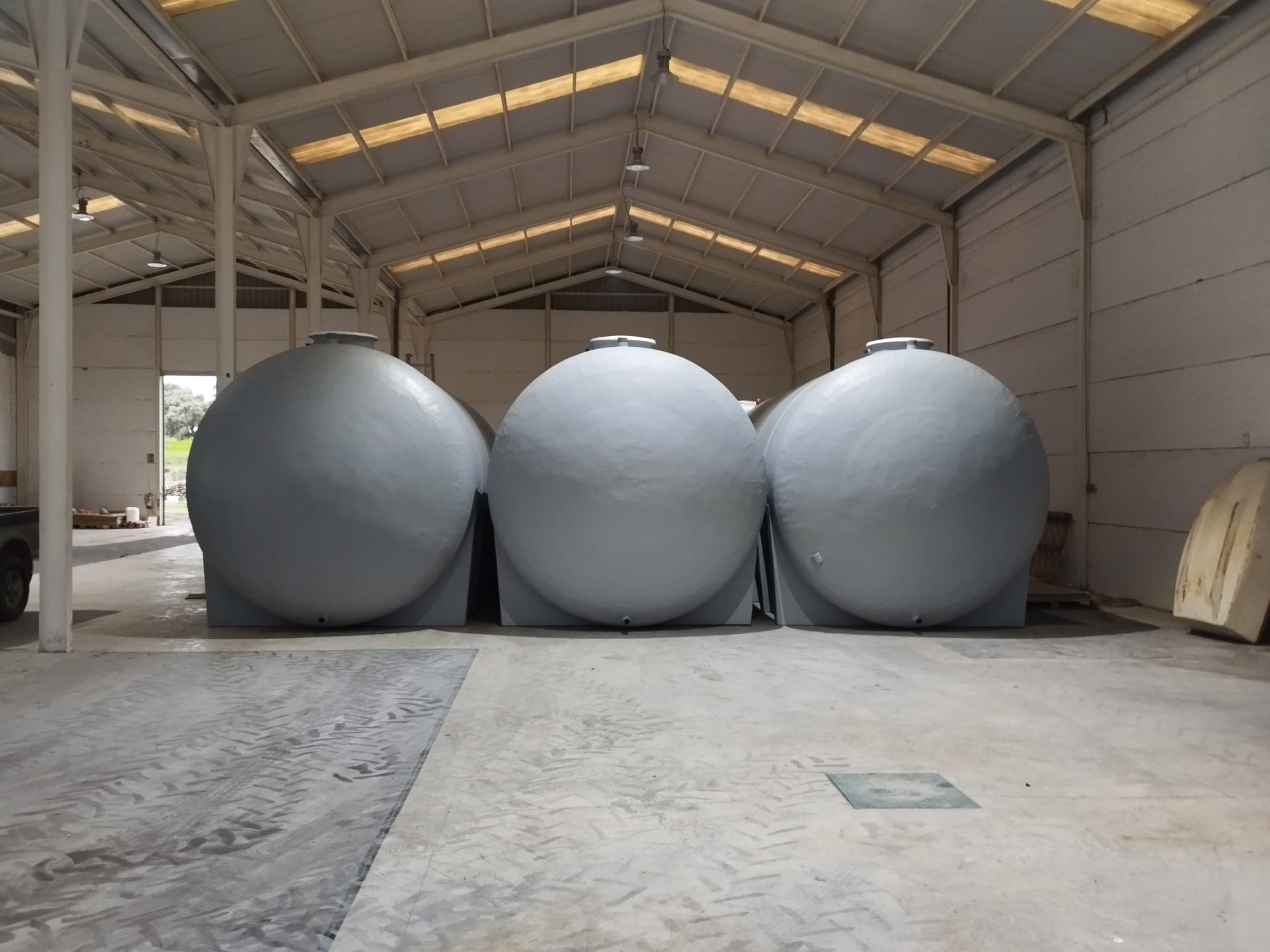 Depósito de Fibra de Vidrio 50.000 Litros – Segunda Mano en Perfecto Estado